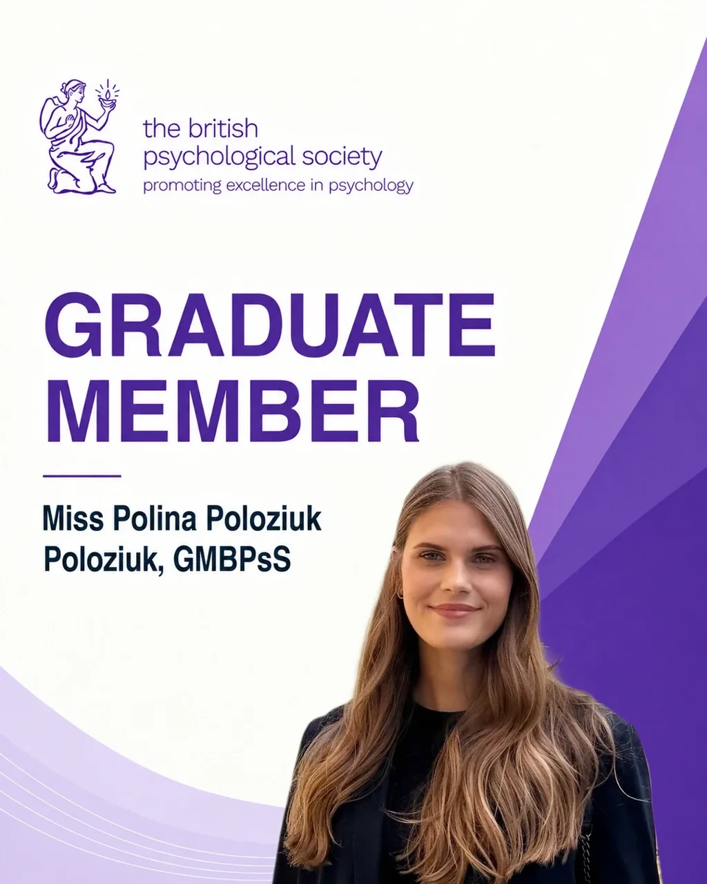 Polina Poloziuk · British Psychological Society, GMBPsS
